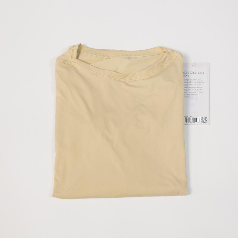 Women's Sun Protection Long Sleeve Yoga Top - Summer Fitness & Hiking Wear