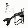 Rear Rack with Side Guard Rails Universal Bike Luggage Carrier Heavy-Duty