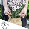Metal Plant Climbing Bracket Flower Shaped Plant Holding Fixing Clip Plant Vine Climbing Grapple Bracket Stem Finishing Period