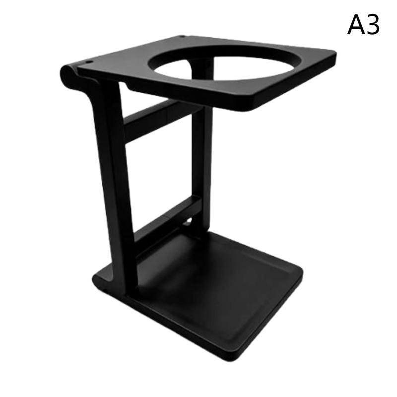 Foldable Portable Coffee Pot Standing Stand Sturdy Non-slip Drip Coffee Maker Holder for Kitchen Travel Camping A3