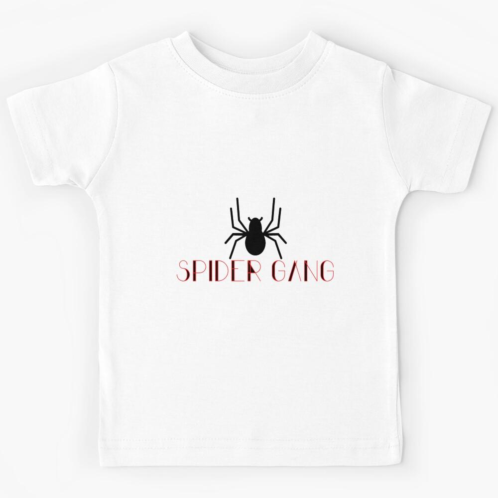 Spider Gang - Red and Black Classic Kids T-Shirt 150