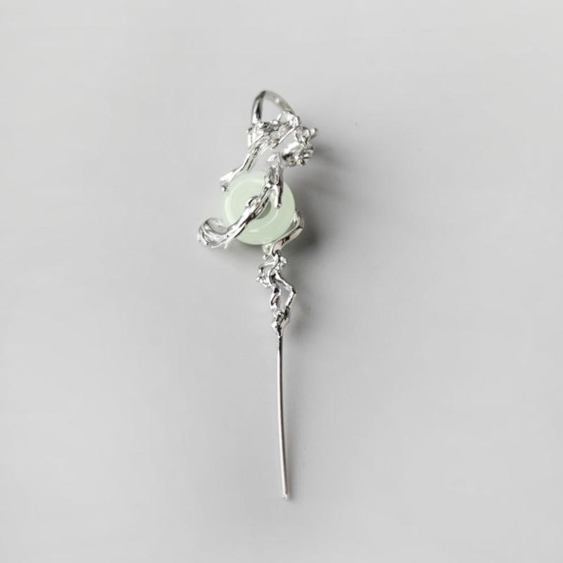 Multifuntional Studs Earrings To Improve Casual or Elegant Outfits Alloy Texture Cuff Earrings for Various Occasion