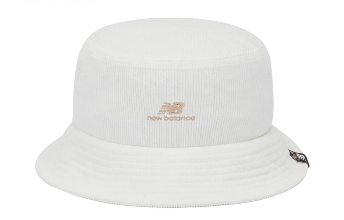 New Balance Bucket Hats Unisex White LAH21005-RSI F