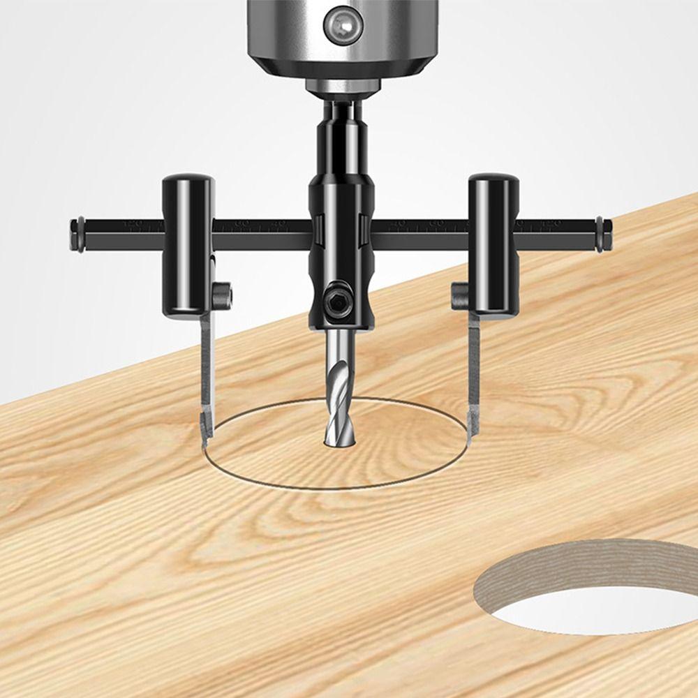 Wood DIY Tool Adjustable Hole Opener 30/40-120/200 Aircraft Type Drill Bit  Gypsum Board