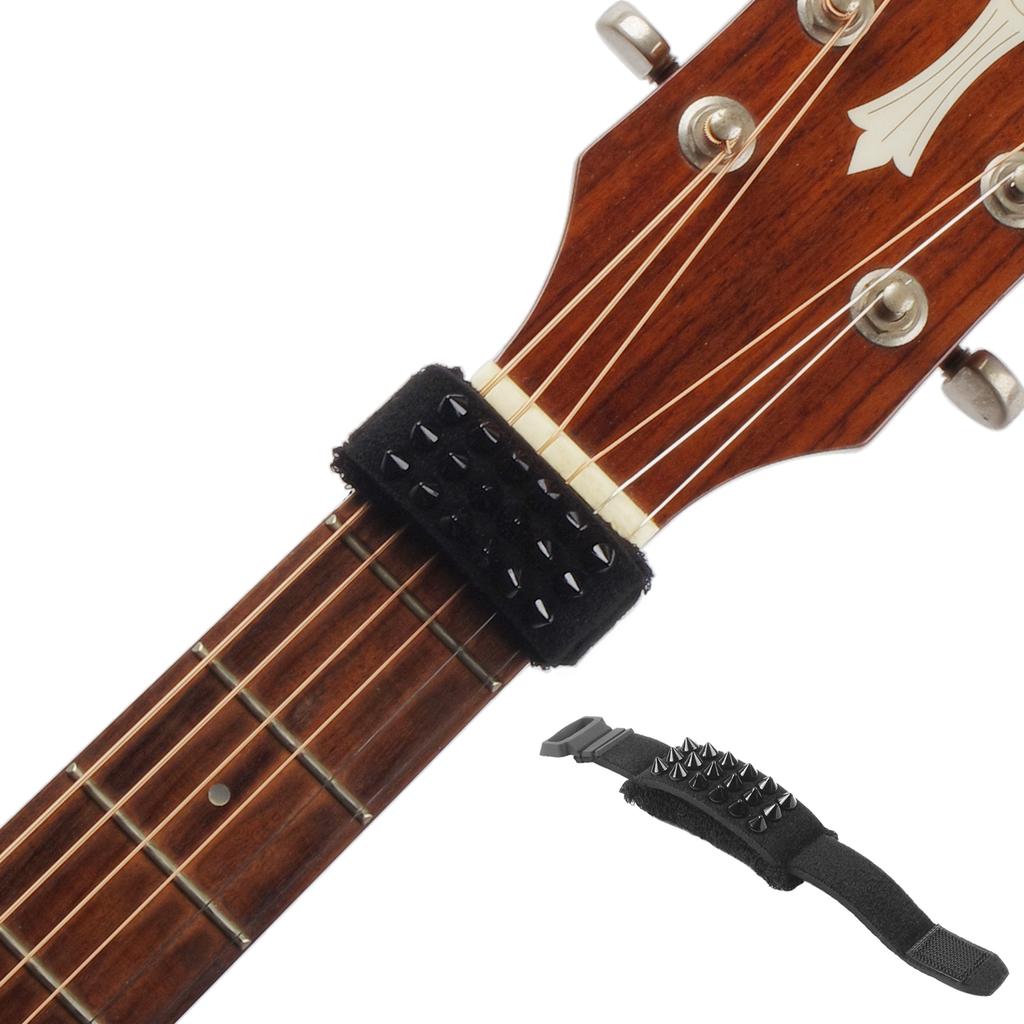 18cm Guitar String Mute Guitar Gear Fretboard Muting Wrap Punk Style String Dampener String Muter for 6 String Guitar