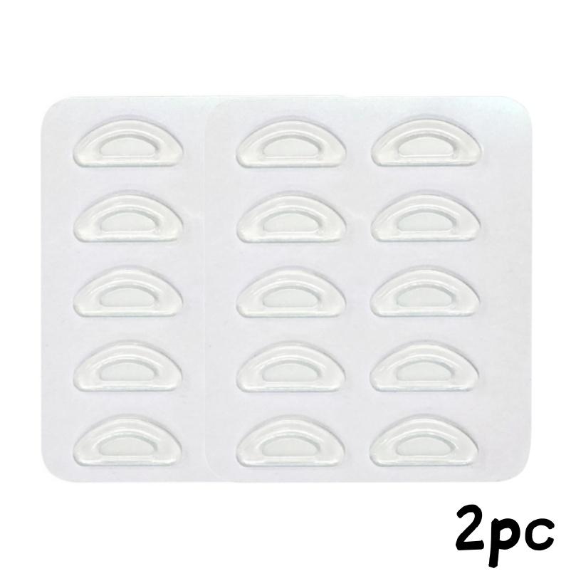 5-10pairs Eyeglass Nose Pads Replacement Anti-slip Nose Cushions Soft Self-Adhesive Invisible Nose Pad for Eyeglass Frame