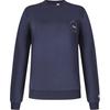 Fitness Series Letter Round Neck Pullover Loose Sweatshirt Women Sweatshirt Deep-Blue A11W411203F-NV