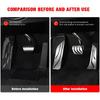 Rest Pedal Cover,Brake Pedal Gas Pedal Cover Compatible with Bmw 1 2 3 4 Series F20 F21 F22 F23 F30 F31 F32 F33 F34 F36 Accelerator Pedal Pad(One Set