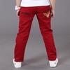 Children Trousers Kids Clothing Casual Pants Waist Mid Elastic Cotton Casual Jeans Boys