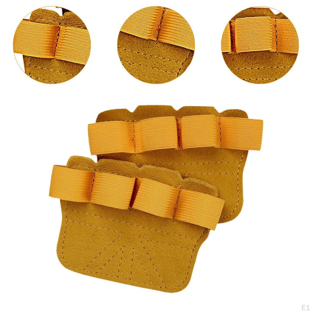 Weight Lifting Grip Pads Palm Guards for Bodybuilding Powerlifting Dumbbell