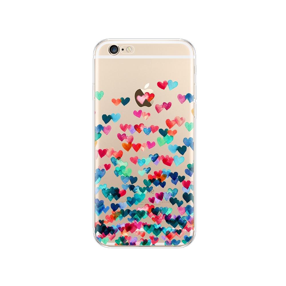 Hülle für iPhone 5s 5 S Se 4 4s Hülle Weiche TPU Handyhülle Abdeckung für Apple iPhone 6s 6 S Plus Hülle Vollständige 360 Schutzhülle