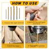 Premium Steel Grooving Cutter Drill Bits For Woodworkers And Hardware Stores
