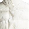 Adidas Originals Trefoil Vegan Puffer Jacket With Stand Collar And Long Sleeves Women Outerwear White IJ8236