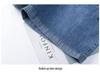 Women's 2026 Summer High-Waisted A-Line Denim Shorts - Slimming, Loose Fit, Wide-Leg Design