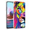 Colorful Lion Transparent Phone Case for Redmi 13C 12C 10C Note 13 12 11 11T K40 Gaming Plus Pro 4G 5G Soft Cover Shell Capa Bag