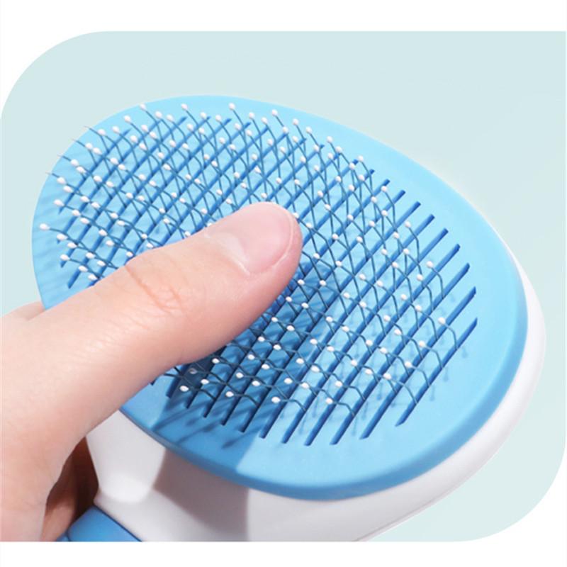 Hair Remover Brush Dog and Cat Non-slip Beauty Brush Dog Grooming Equipment Pets Stainless Steel For Dogs Pet Hair Removal Comb