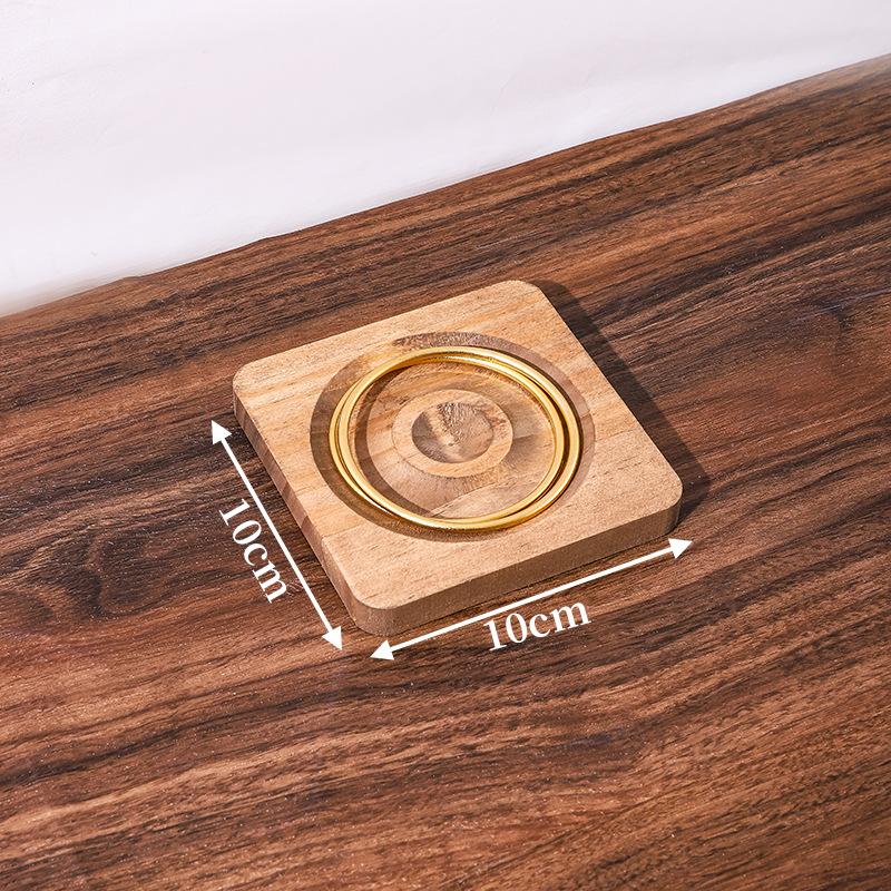 Planche de rangement pour bracelets en bois massif noyer assiette à bracelets présentoir à bracelets bracelet perlé assiette à bracelets