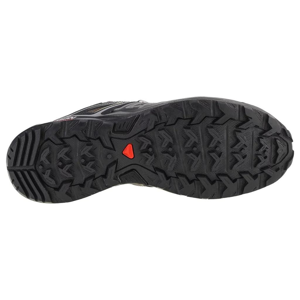SALOMON X Ultra Pioneer Antideslizantes Duraderos Profesionales Transpirables de Caña Baja Zapatos Funcionales para Exterior Zapatos de Hombre Marrón Negro 471967