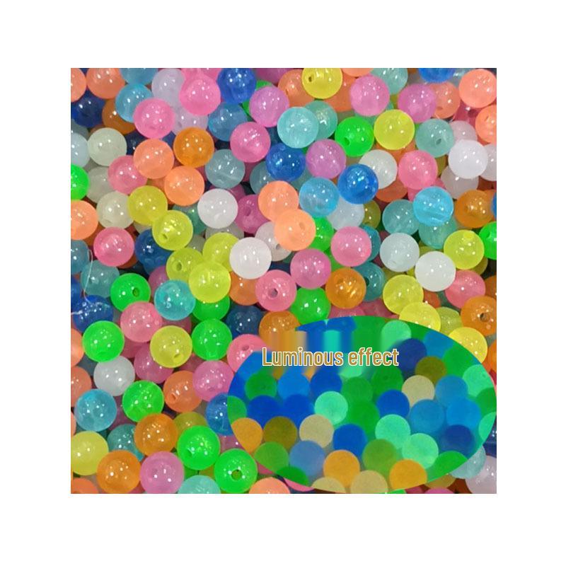 

Светящиеся круглые бусины 6-10 мм конфетных цветов для DIY ручного бисероплетения 10mm