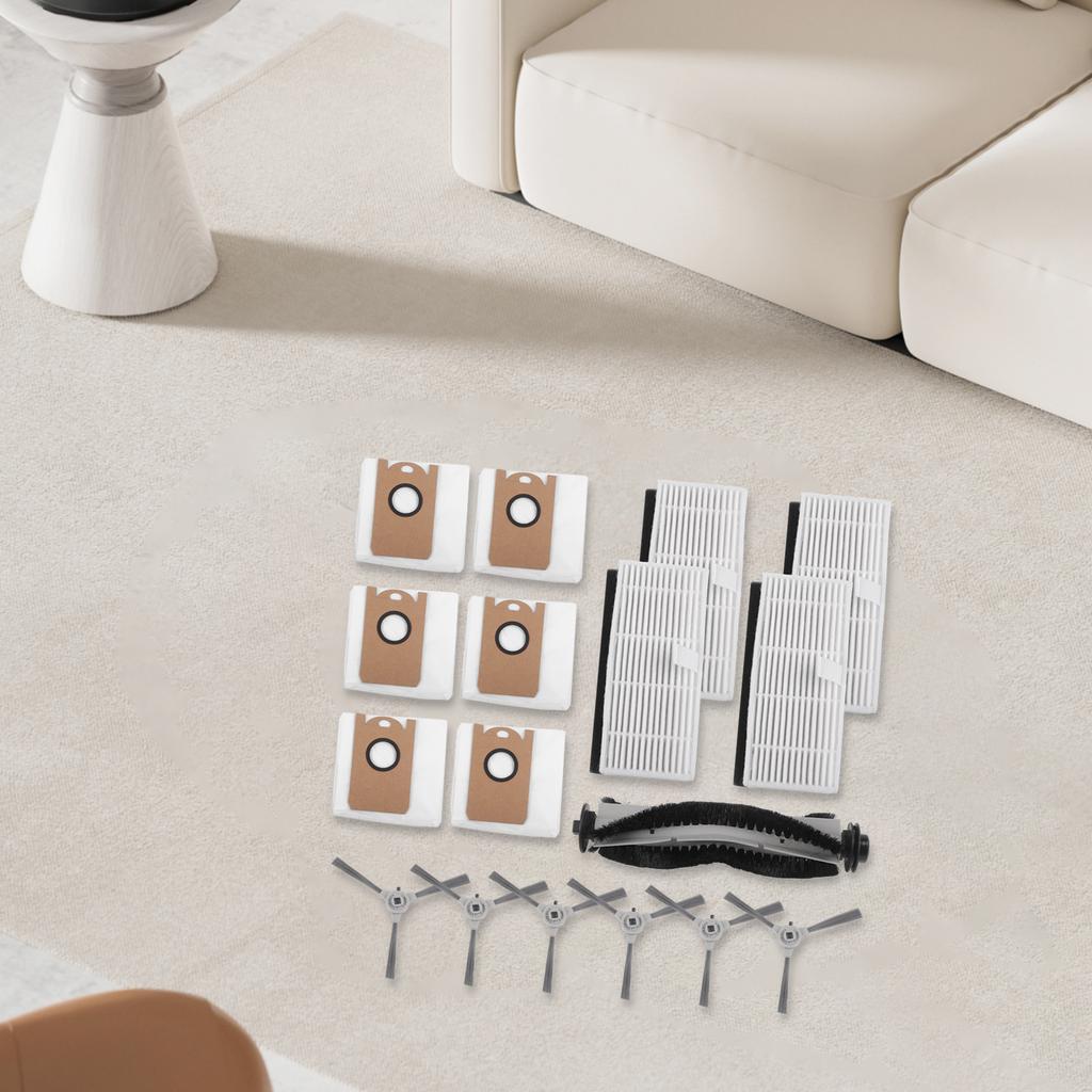 Filter and Brush Replacement Set for iHome For Nova S1 Pro