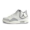 Jordan Courtside 23 Cushioning Slip Resistant Mid top Vintage Basketball Shoes Men's Gray Brown HQ1192-101(Team352-)