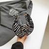 1 Piece One Shoulder Women's Bag Fashion Crescent Bag Versatile Hand Bag
