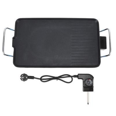 Electric Griddle Small Smokeless Nonstick Multifunctional Stove Top Flat Griddle for Breakfast