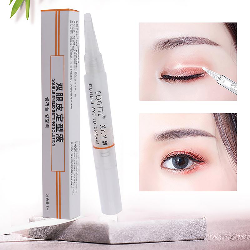 Natürlicher Doppellidstift Kleber Unsichtbare Doppellid-Styling-Creme Stift Flüssiges Lidband Aufkleber Creme