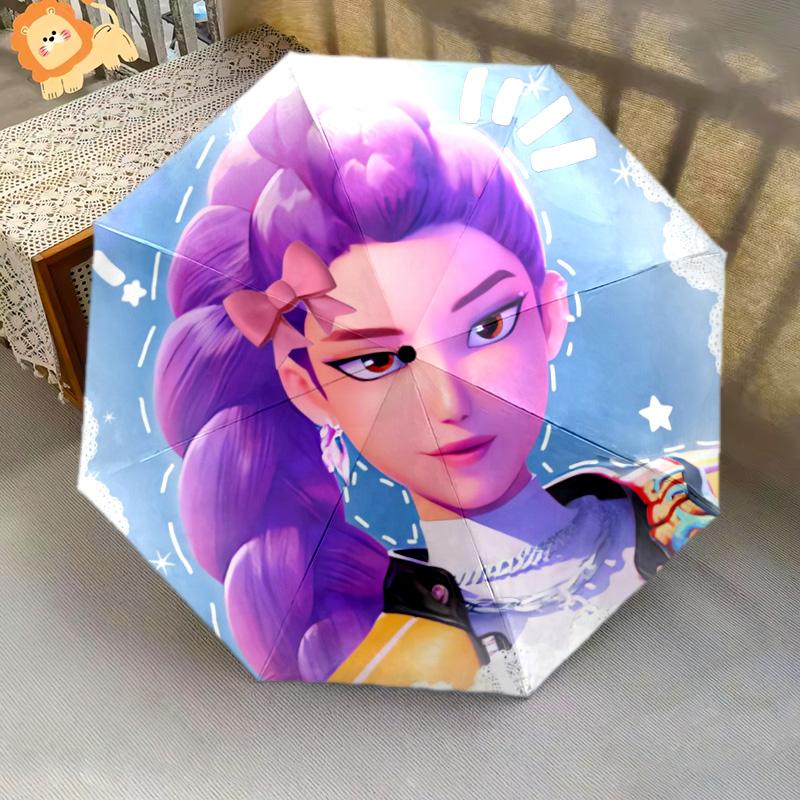 Empowerment Unity Action Folding Umbrella Suitable for All Seasons Umbrella Umbrella Umbrella Sun Umbrella