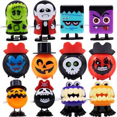 Halloween Series Halloween Clockwork Toys Jumping Prank Toys DIY Wind-up Toy  Kids