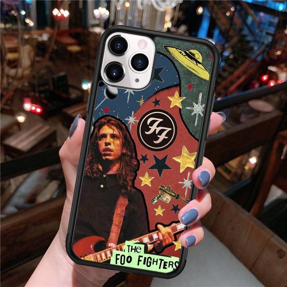 Band F-Foo F-Fighters Classic Rock Phone Case For IPhone 17 16 15 14 13 Plus 12 11 Pro Max PC+TPU Cases Back Cover