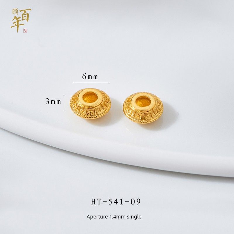 

Style Alluvial Gold Cube Sugar Small Spacer Beads Bead Playing Spacer Flower Bracelet Necklace DIY Accessories Carrying Strap Decorative Accessories YN-541-09(1)