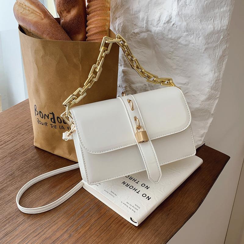 

Premium small bag women s summer new retro trend small square bag texture chain single shoulder crossbody women s bag белый