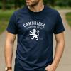 Cambridge Sporting Club Lion Est 1874 Graphic T Shirt Unisex Crew Neck Short Sleeve Sports Fan Holiday Gift Tee