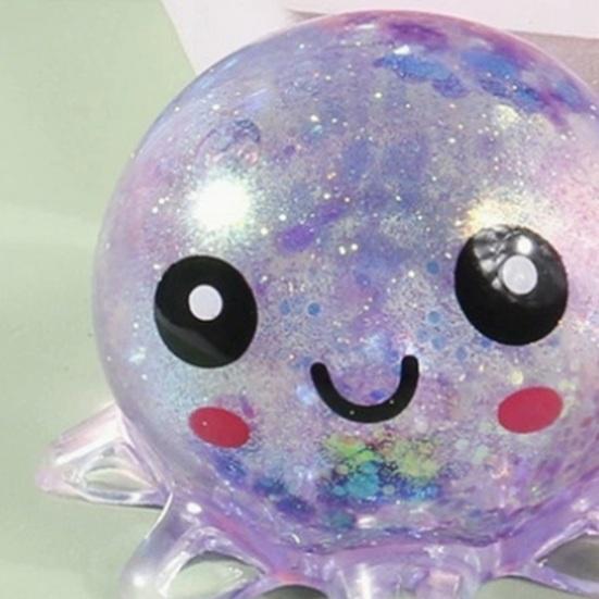 2/3 Stück Glitzer Dackel Stressball Klar Dackel Welpe Stressabbau Quetschspielzeug Angstlösend Langsam Aufgehend Tierisches Sensorikspielzeug