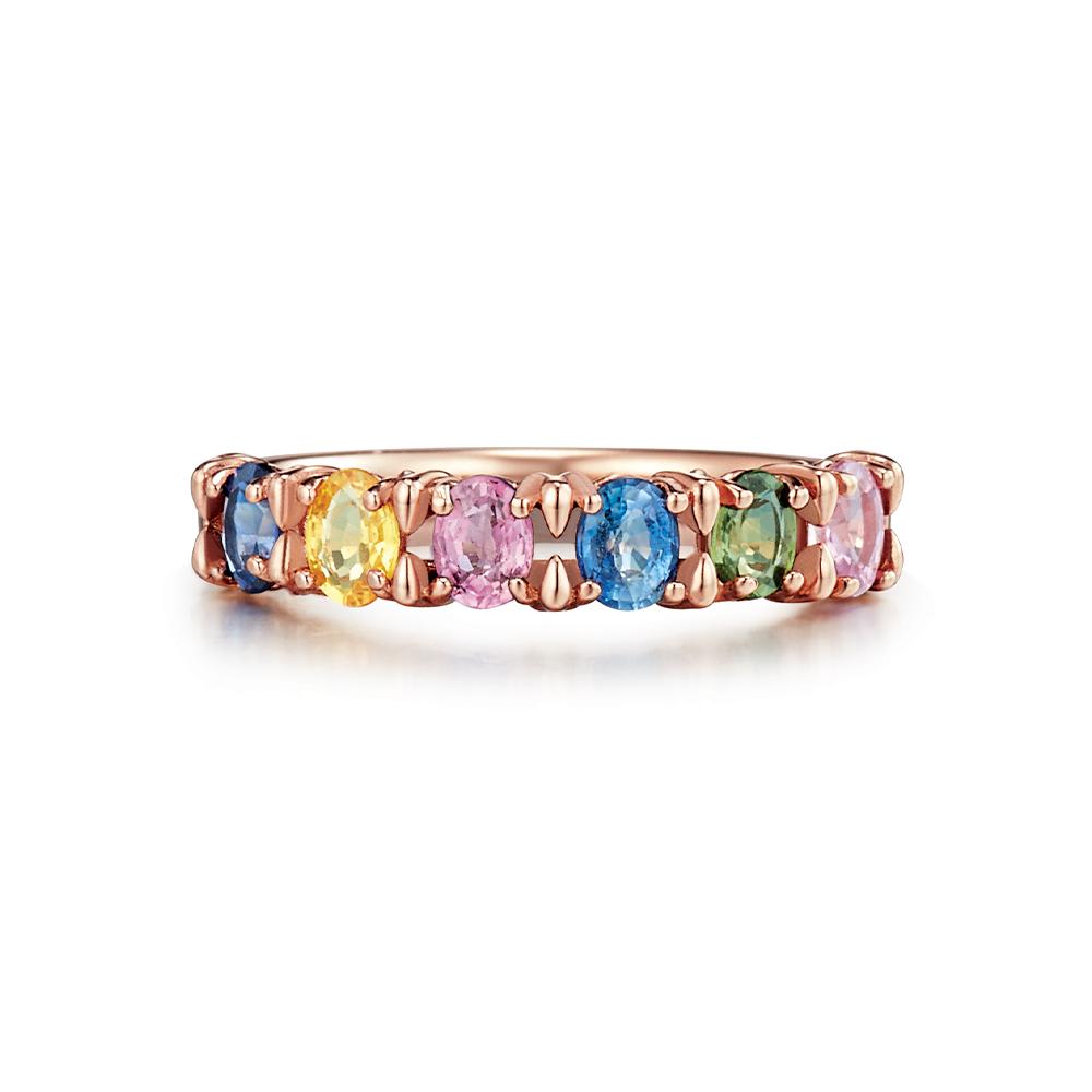 Roseedor Dolce Fantasia Multi-Sapphire Ring_222200008