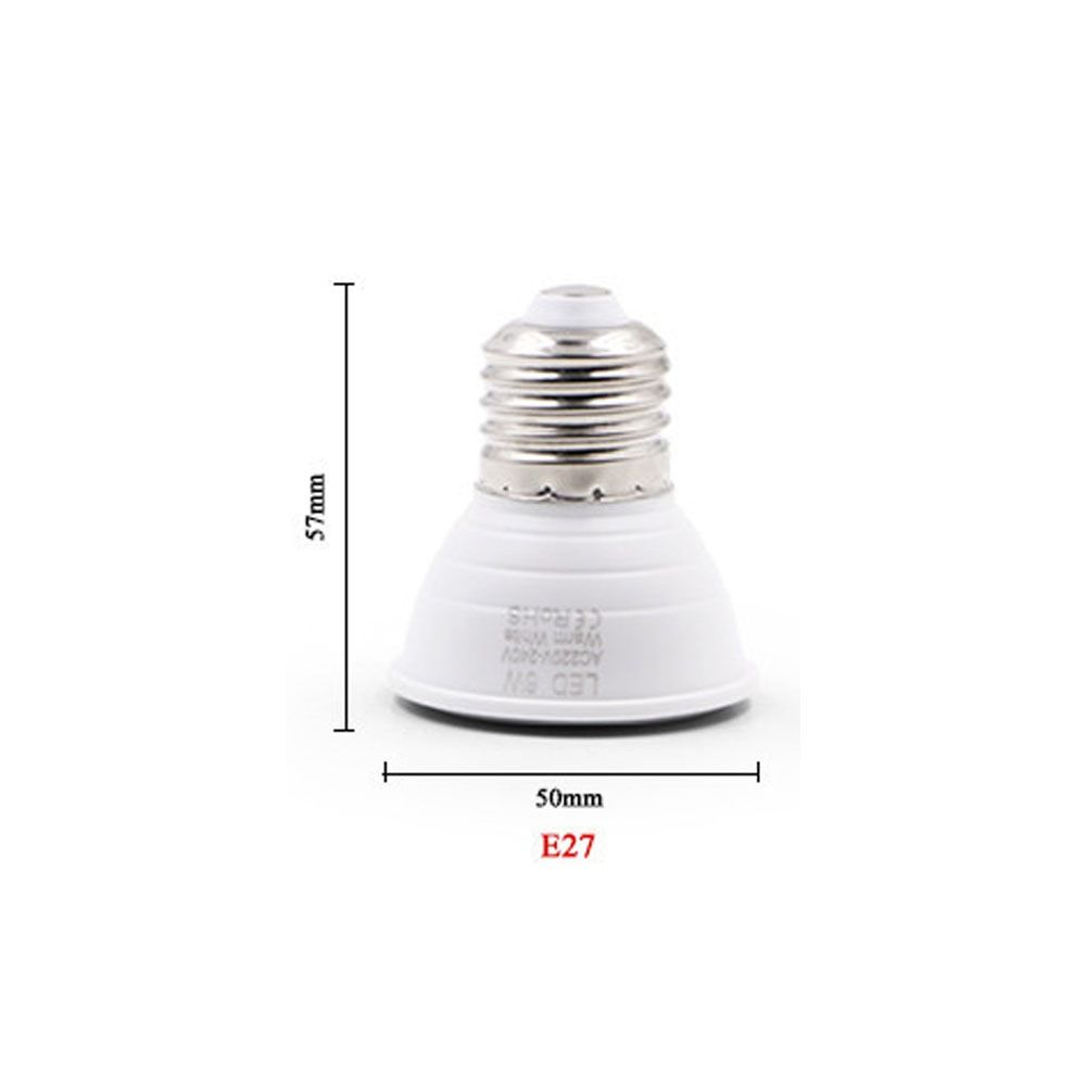 

GU10 E27 E14 MR16 LED Spot Light Circular Chandelier Creative Ceiling Lamp Indoor Home Warm White-E27-24 Angle