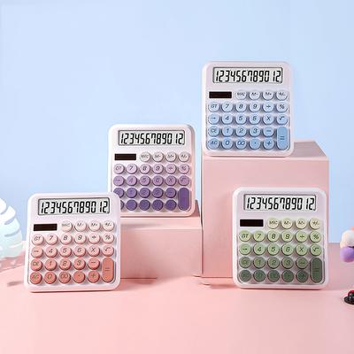 Financial Accounting Tools 12 Digit Dual Power Large Keypad Calculator High Color Goddess Model Back To School Teaching Supplies