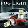2pcs H7 H8 H9 H11 9005 9006 LED Bulbs 4014 45SMD White Fog Light Universal Car Lamps Driving Auto Lamp Super Bright