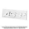 3D Aluminum For T01 AS3 AS4 AS5 AS6 AS7 AS8 AS3+ AS4+ AS5+ AS6+ AS7+ AS8+ Letters Emblem Car Rear Trunk Decoration Logo Sticker 01T