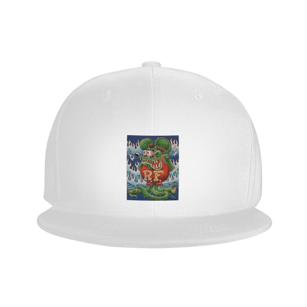 Rat Fink Baseball Caps Snapback Fashion Baseball Hats Breathable Casual Casquette Outdoor for Unisexs And Womens