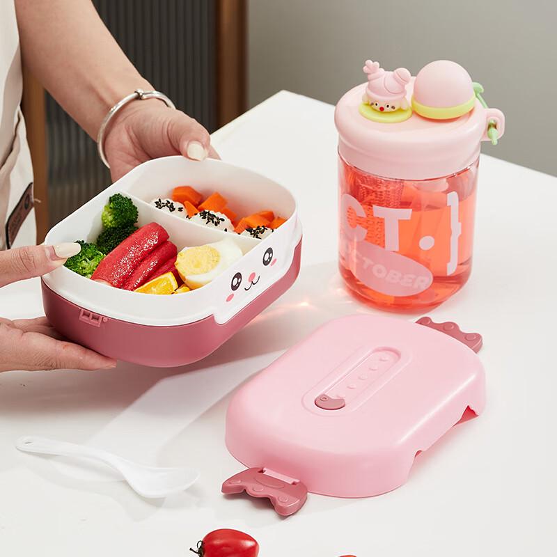 Cartoon Microwaveable Lunch Box Set