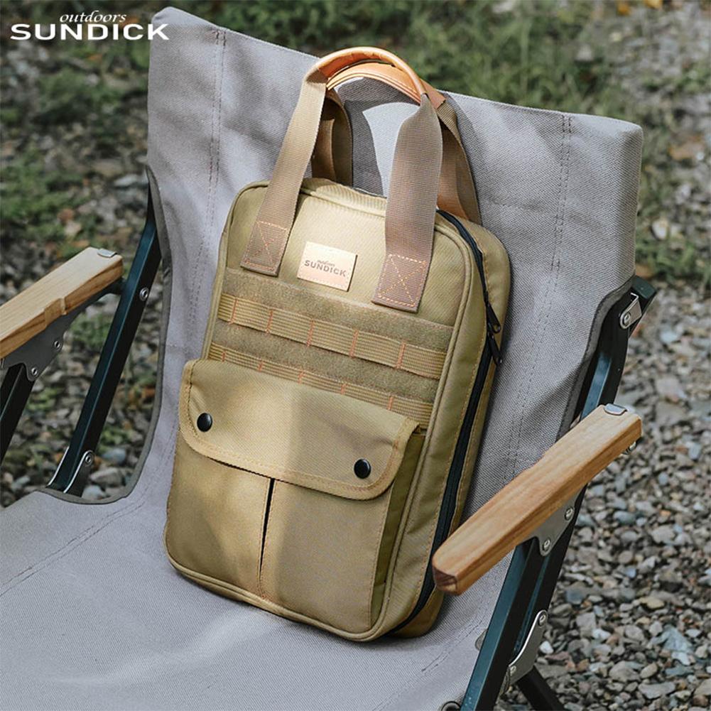 Borsa per Set di Utensili da Cucina da Campeggio per Coltello Forchetta Cucchiaio Set di Utensili da Cucina Organizzatore da Viaggio per Barbecue all'Aperto Cucina da Campeggio