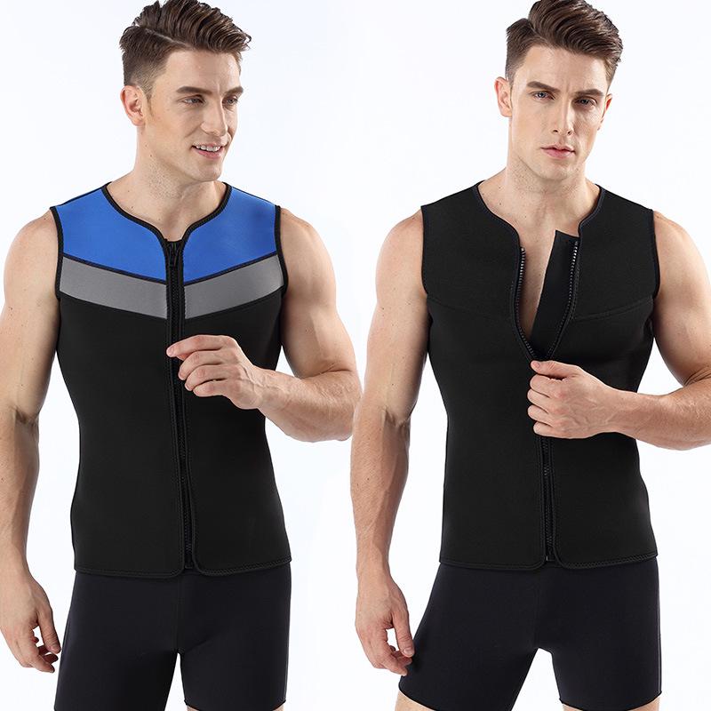 Men’s 3MM Neoprene Diving Vest: Cold Protection, Warmth, Sun Protection for Surfing