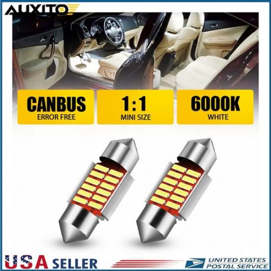 DE3175 31MM LED Interior Dome Trunk Light Bulb FITS Toyota Camry Corolla Tacoma