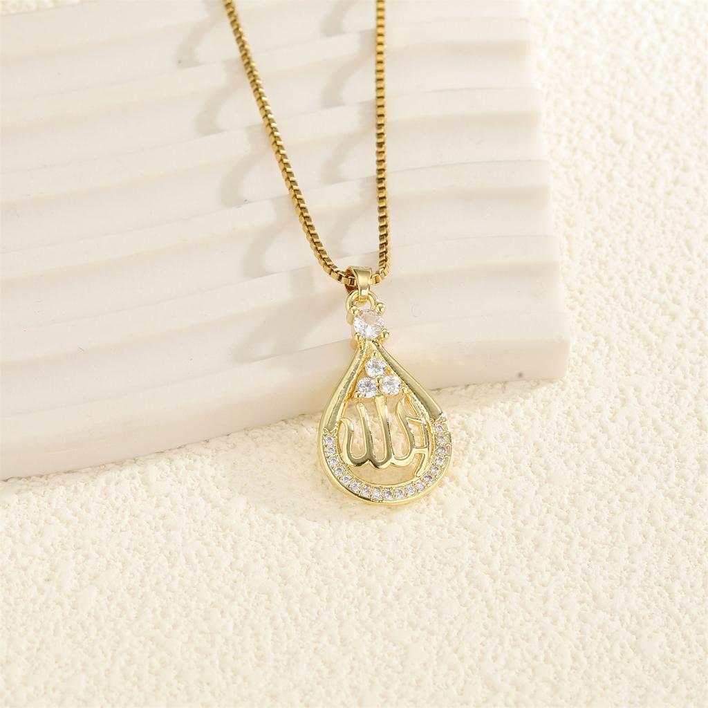 Heart Shaped Pendant, Heart-shaped Necklace, Water Drop Collarbone Chain