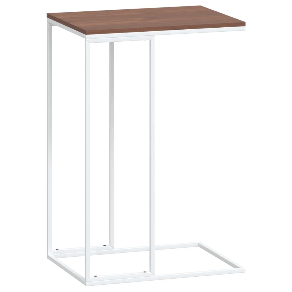 VidaXL Side Table White 40x30x59 Cm Engineered Wood 343094