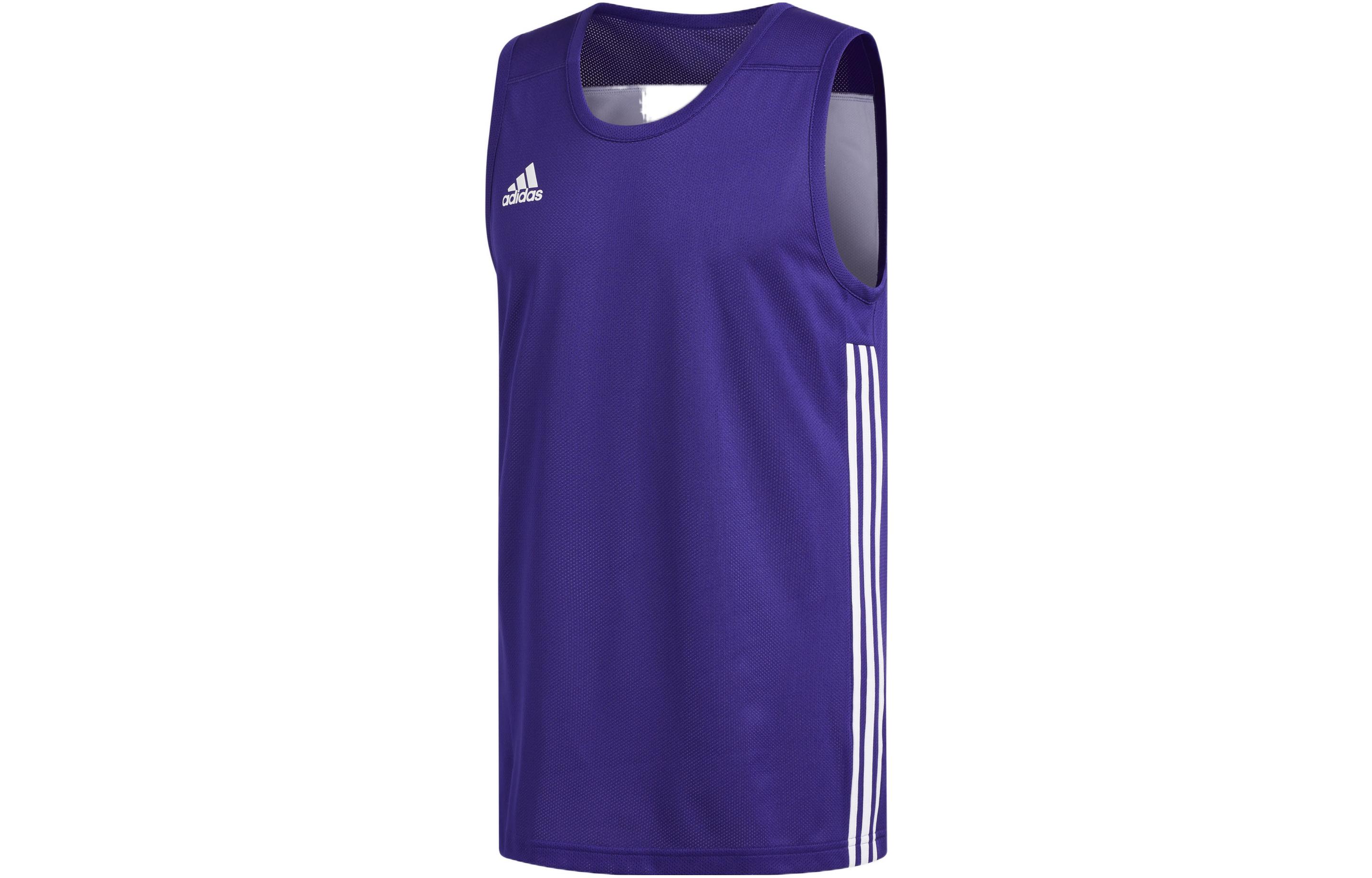 Adidas T Shirts Men s Purple Crew Neck Moderate Straight Fit DY6591 S