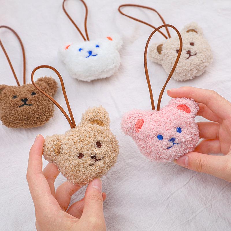 DIY Cartoon Bär Plüsch Schlüsselanhänger Anhänger