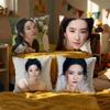 Celebrity Liu Yifei Cushion Cover Decorative Cushion Cushions Covers Cover Sofa X Pillow  Piece X X Pillowcase
